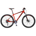 Black Steel Frame Mountain Bicycle